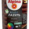 Лазурь Alpina Аква 0.9 л (рябина)