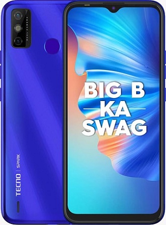 Смартфон Tecno Spark 6 Go (водяной синий)