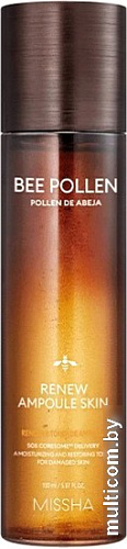 Missha Тонер для лица Bee Pollen Renew Ampoule Skin Восстанавливающий (150 мл)