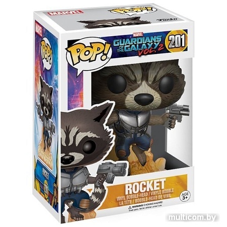 Фигурка Funko Bobble Marvel Guardians Of The Galaxy 2 Rocket 13270