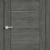 Межкомнатная дверь Velldoris Linea 1 80x200 (дуб шале графит, мателюкс)