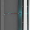 Шкаф-витрина НК-Мебель Point тип-41 71775205 (серый графит)