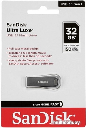 USB Flash SanDisk Ultra Luxe USB 3.1 32GB