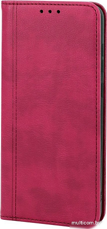 Чехол для телефона Case Book для Poco X6 5G/Redmi Note 13 Pro 5G (темно-красный)