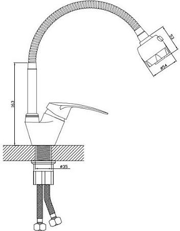 Смеситель Diadonna D80-558112