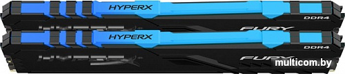 Оперативная память HyperX Fury RGB 2x8GB DDR4 PC4-25600 HX432C16FB3AK2/16