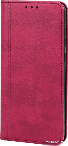 Чехол для телефона Case Book для Poco X6 5G/Redmi Note 13 Pro 5G (темно-красный)