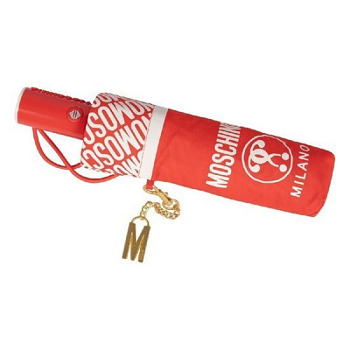 Зонт Moschino Logo Red