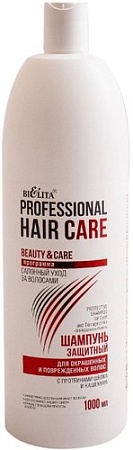 Шампунь Belita Hair Care Защитный для окрашенных и повреждённых волос 1 л