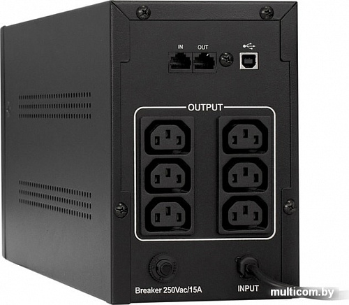Источник бесперебойного питания ExeGate SpecialPro Smart LLB-1000.LCD.AVR.C13.RJ.USB