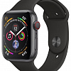 Часы Apple Watch Series 4 GPS + Cellular 40mm Stainless Steel Case with Sport Band