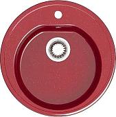 Кухонная мойка Elmar M-01 (красный блеск Q17)