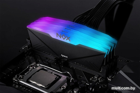 Оперативная память Apacer NOX RGB 2x8ГБ DDR4 3600МГц AH4U16G36C25YNBAA-2