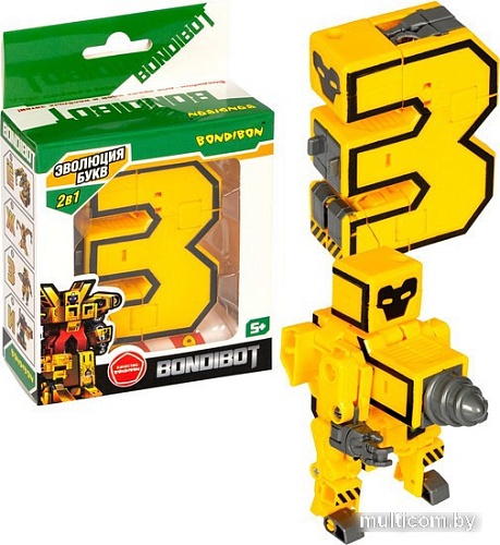 Трансформер Bondibon Bondibot Буква З ВВ5494