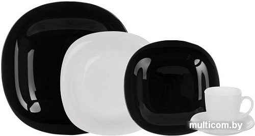 Столовый сервиз Luminarc Carine Black White N1500