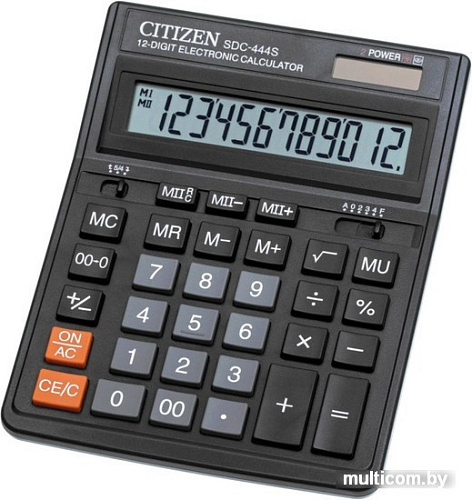 Бухгалтерский калькулятор Citizen SDC-444 S