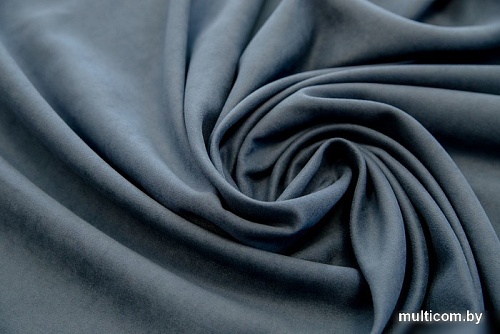 Комплект штор Decoretto Нубук Джинсовый НДС-К25 2.5x2.5 м (синий, 2 шт)