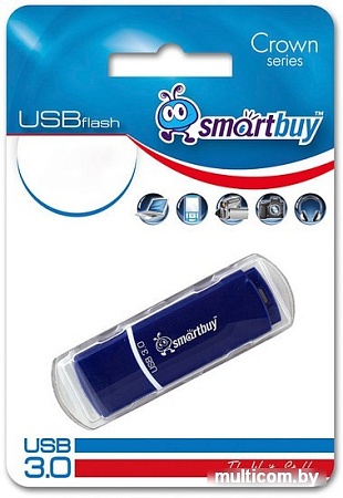 USB Flash Smart Buy Crown Blue 16GB (SB16GBCRW-Bl)