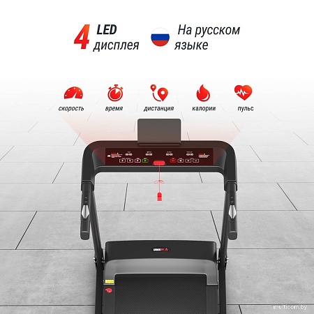 Электрическая беговая дорожка Unixfit Hi-tech S1 Black