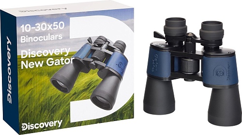 Бинокль Levenhuk Discovery New Gator 10–30x50 84630