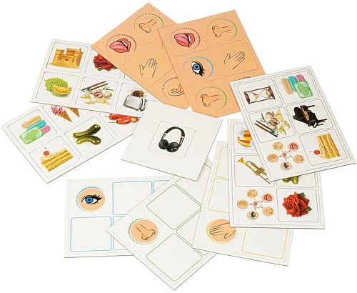 Развивающая игра Bondibon Лото Вижу. Слышу. Чувствую! 3 в 1 ВВ4878