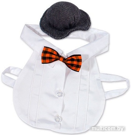 Мягкая игрушка Basik & Co Басик в манишке (30 см)