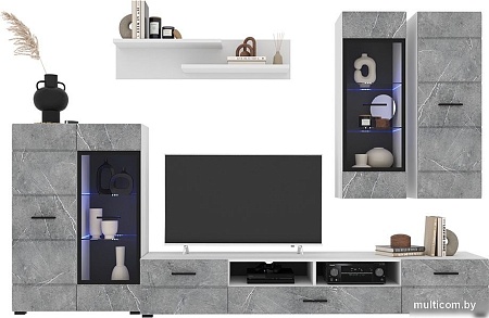 Горка Интерлиния Neo-2 без подсветки (керамика/белый)