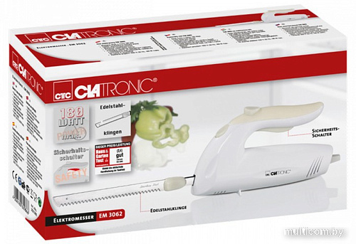 Электронож Clatronic EM 3062 weis 2574