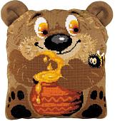 Набор для вышивания Риолис Подушка «Медвежонок» 1590