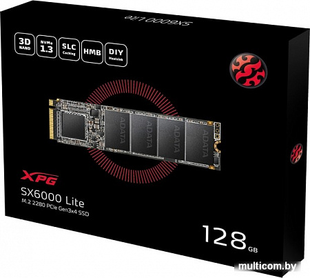 SSD A-Data XPG SX6000 Lite 128GB ASX6000LNP-128GT-C