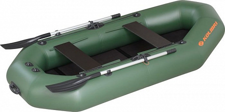 Моторно-гребная лодка Kolibri K-250Т (слань-коврик)