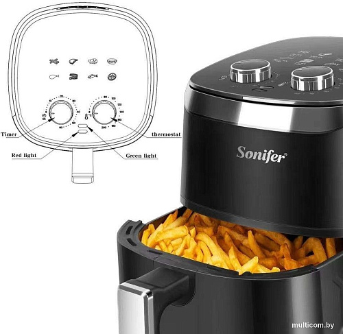 Аэрофритюрница Sonifer SF-1009