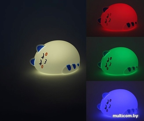 Ночник ЭРА NLED-415-2W-BU