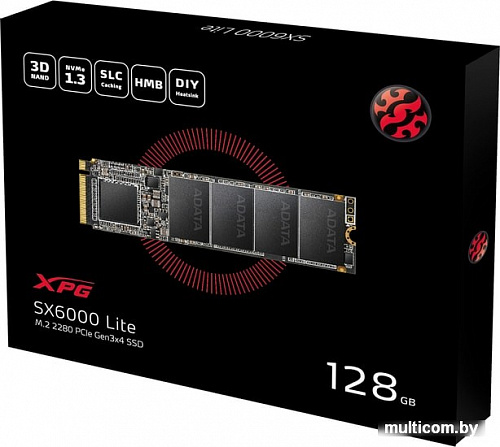 SSD A-Data XPG SX6000 Lite 128GB ASX6000LNP-128GT-C