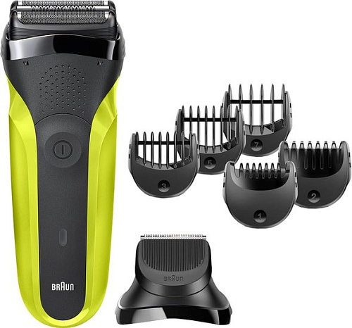 Электробритва Braun Series 3 Shave&Style 300BT (зеленый)