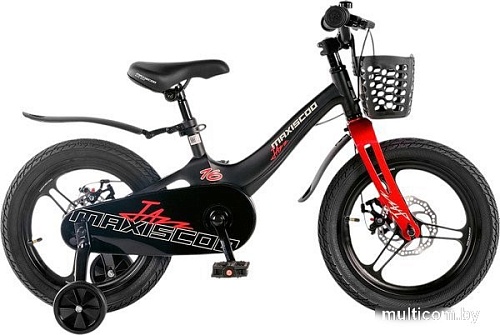 Детский велосипед Maxiscoo Jazz Pro 16 2025 MSC-J1645P (обсидиан, разобранный)