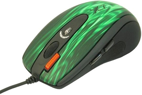 Игровая мышь A4Tech A4-XL-750BK-Green Fire