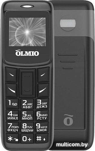 Мобильный телефон Olmio A02 (черный)