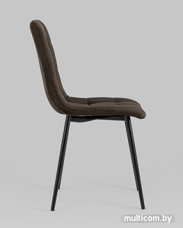 Стул Stool Group Oliver велюр (тёмно-коричневый)