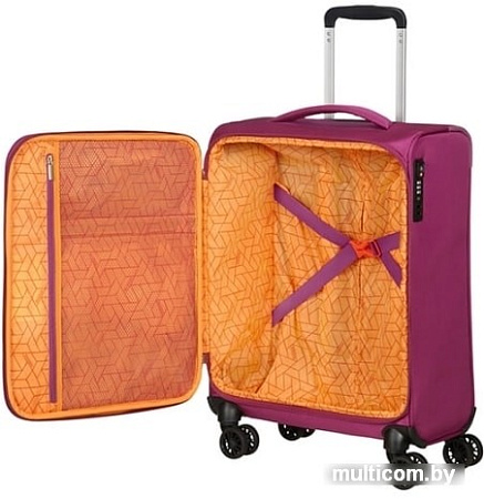 Чемодан-спиннер American Tourister Matchup Deep Pink 55 см
