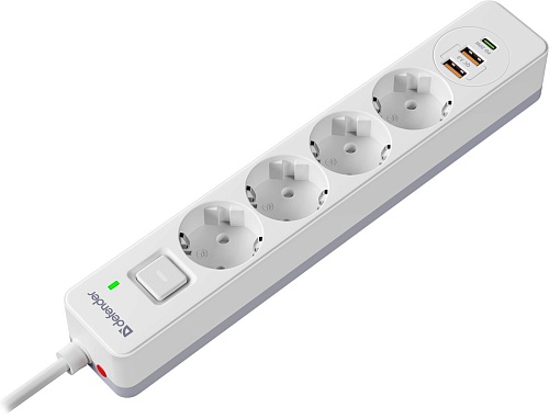 Сетевой фильтр Defender DFS 145 (5 м)