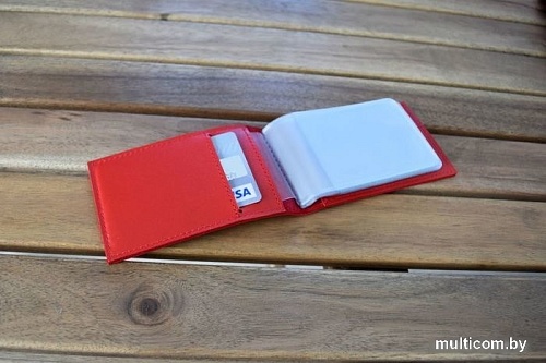 Визитница EZcase Мини С6 red (красный)