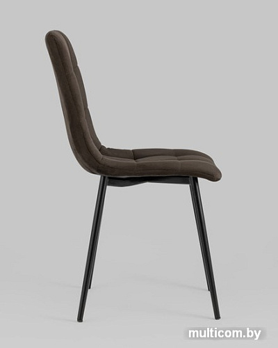 Стул Stool Group Oliver велюр (тёмно-коричневый)