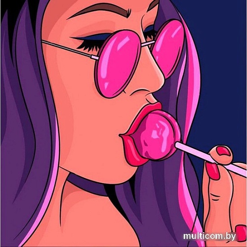 Алмазная мозаика Wizardi Попарт WD3026