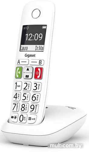 Радиотелефон Gigaset E290 (белый)