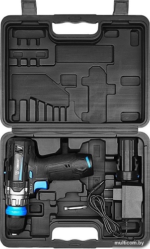 Дрель-шуруповерт Deko ZKCD12V PRO 084-1013 (с 2-мя АКБ, кейс)