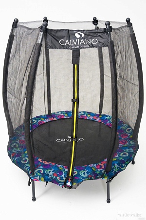 Батут Calviano Master Smile Elastic Band 140 см - 4.5ft (на резинках)