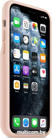 Чехол Apple Smart Battery Case для iPhone 11 Pro (розовый песок)
