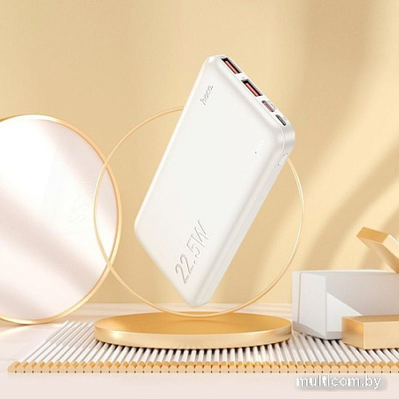 Внешний аккумулятор Hoco J101 10000mAh (белый)