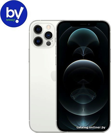 Смартфон Apple iPhone 12 Pro 256GB Воcстановленный by Breezy, грейд A (серебристый)